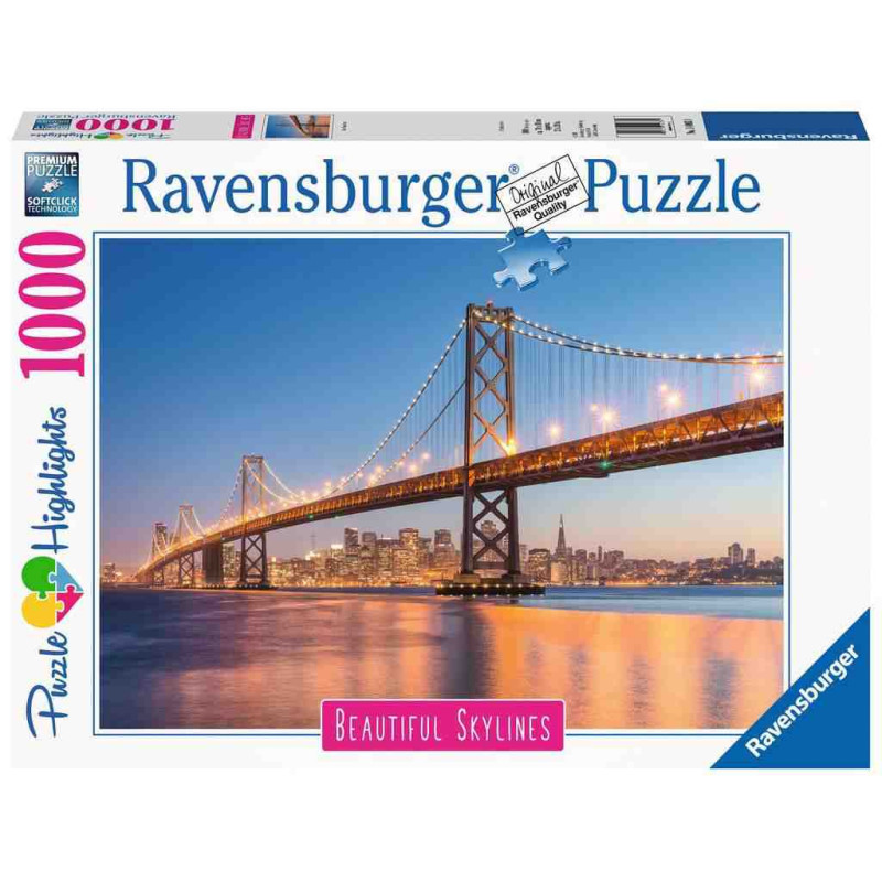 SAN FRANCISCO 1000pcs. Puzzle Ravensburger