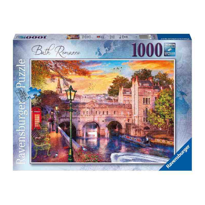 NIT ROMANTICA A BATH 1000pcs. Puzzle Ravensburger