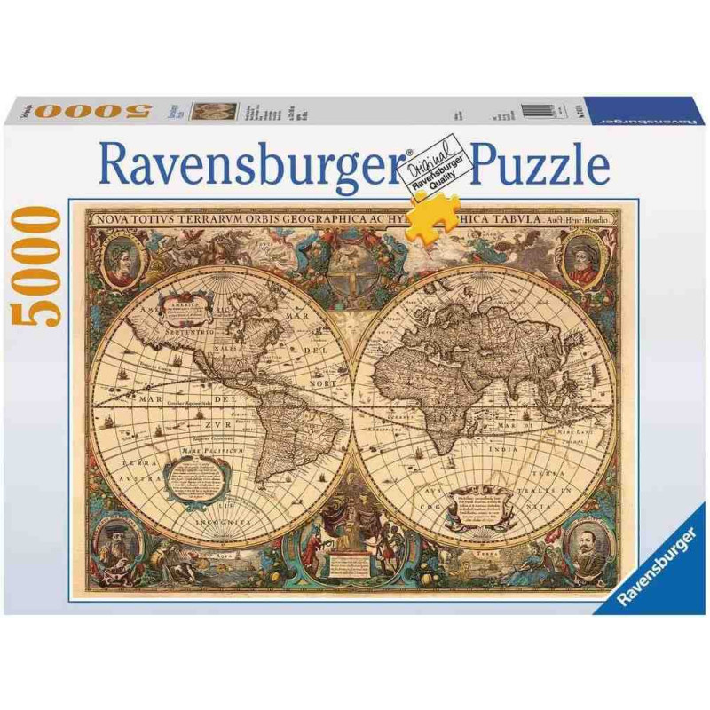 MAPAMUNDI HISTORIC 5000pcs. Puzzle Ravensburger