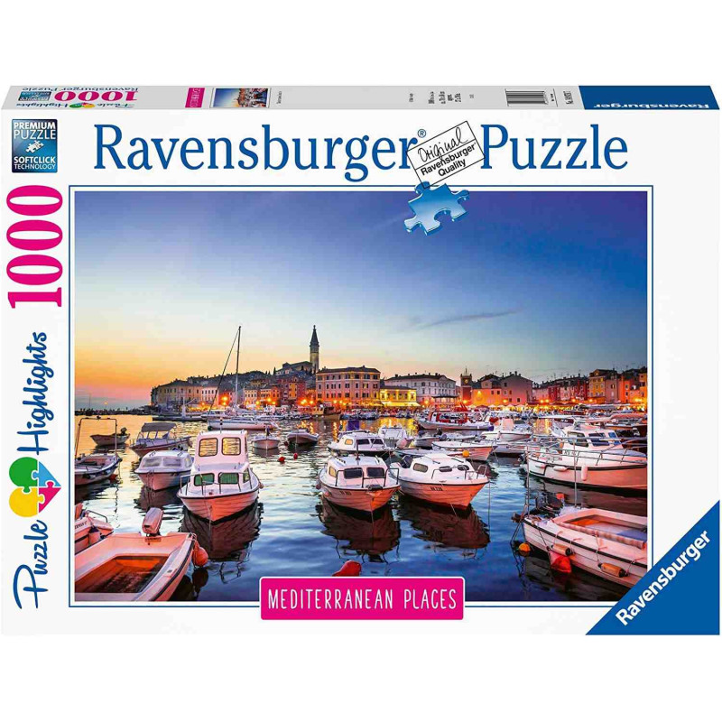 CROACIA MEDITERRANIA 1000pcs. Puzzle Ravensburger