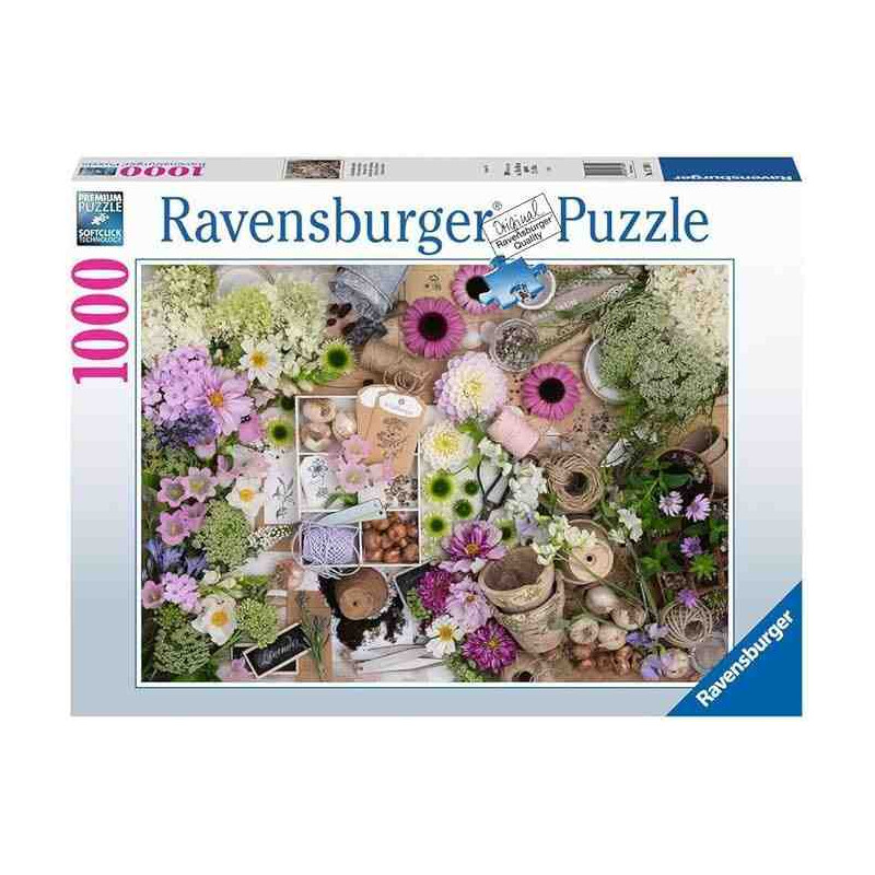 AMOR PER LES FLORS 1000pcs. Puzzle Ravensburger