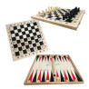 AJEDREZ/DAMAS/BACKGAMMON 3en1