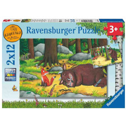 THE GRUFFALO 2X12pcs. Puzzle Ravensburger