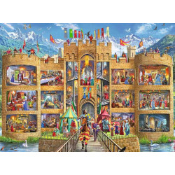 BENVINGUT AL CASTELL DELS CAVALLERS 150XXLp. Puzzle Ravensburger