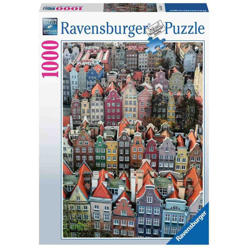 GDANSK POLONIA 1000pcs. Puzzle Ravensburger