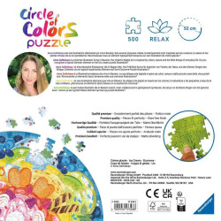 COPA DE GELAT-CIRCLE OF COLORS 500pcs. Puzzle Ravensburger