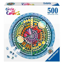 CARMELS-CIRCLE OF COLORS 500pcs. Puzzle Ravensburger