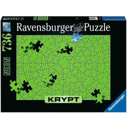 KRYPT NEON GREEN 736 pcs. Puzzle Ravensburger