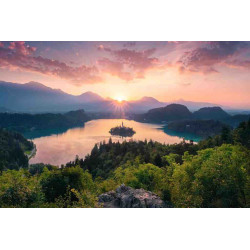 LLAGO DE BLED, ESLOVENIA 3000pcs.