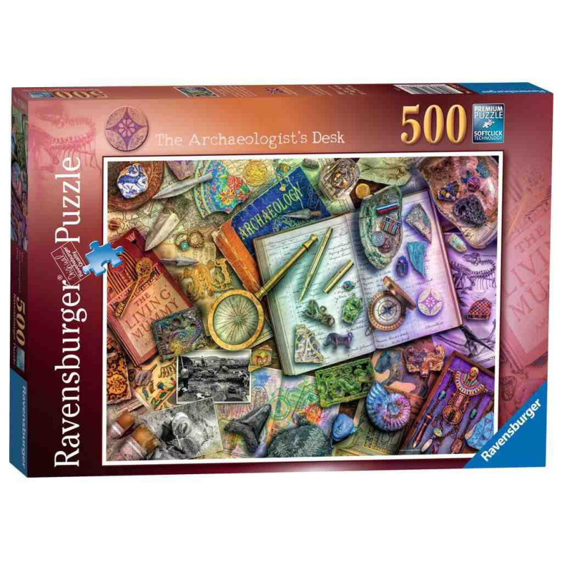 LA TAULA DE L'ARQUEOLEG - Aimee Stewart  500pcs. Puzzle Ravensburger