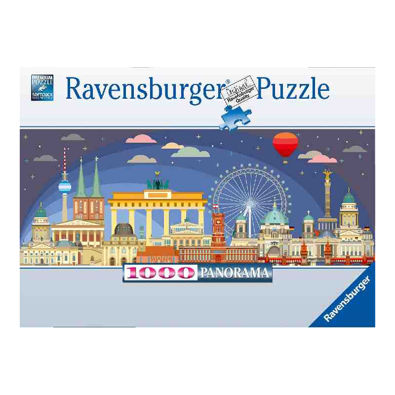 BERLIN DE NIT 1000pcs. Puzzle Ravensburger