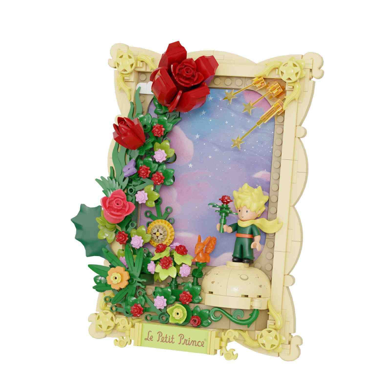 THE ROSE 3D PORTRAIT SET CONSTRCCIO 22,6 CM. EL PETIT PRINCEP PANTASY