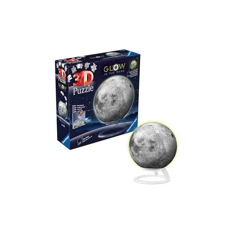 GLOW-IN-THE-DARK  THE MOON  74 pcs Puzzle Ravensburger