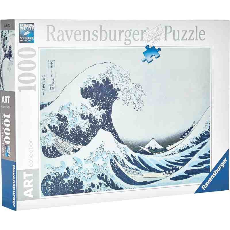 THE GREAT WAVE OFF KAMAGAWA 1000 pcs. Puzzle Ravensburger