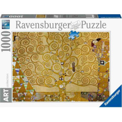 EL ARBOL DE LA VIDA  DE GUSTAV KLIMT 1000 pcs. Puzzle Ravensburger