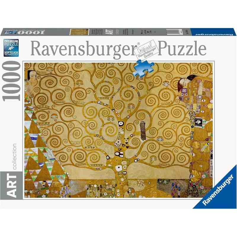 EL ARBOL DE LA VIDA  DE GUSTAV KLIMT 1000 pcs. Puzzle Ravensburger