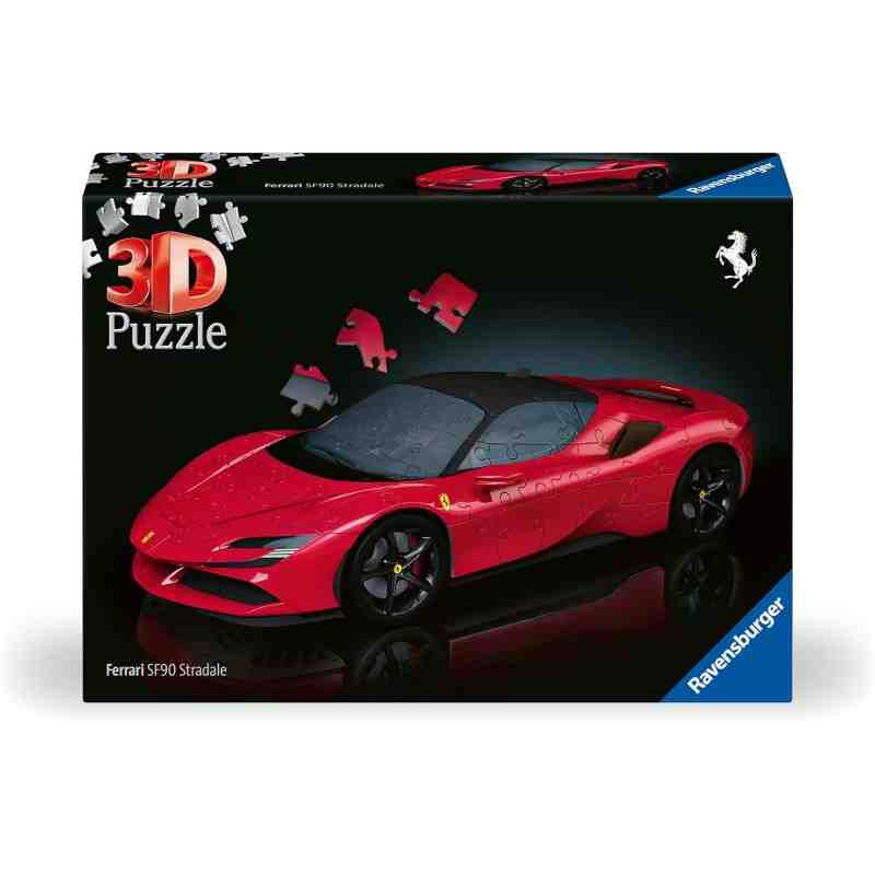 FERRARI SF 90 STRADA 3D 161Pcs. PUZZLE Ravensburger