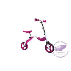 Scoobik rosa scooter i bicicleta 2 en 1