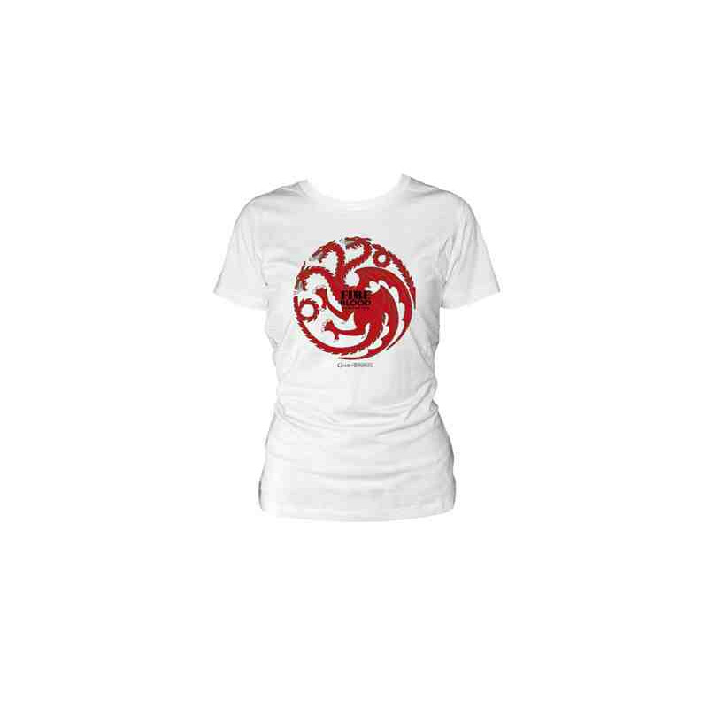 CAMISETA CHICA TARGARYEN TALLA S (GoT)