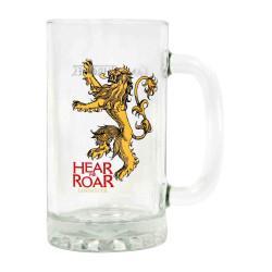 HEAR ME ROAR LANNISTER JARRA CERVEZA CRISTALL(GoT)