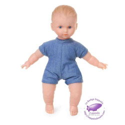 LEO PETITE FLEUR BLEUE ECOLO DOLL 25 CM.Petit Colin