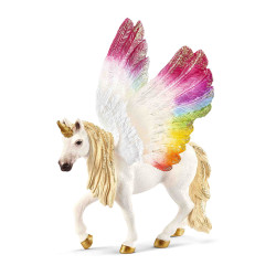 UNICORNIO ARCO IRIS ALADO