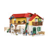 GRANJA AMB ESTABLE I ANIMALS  Schleich