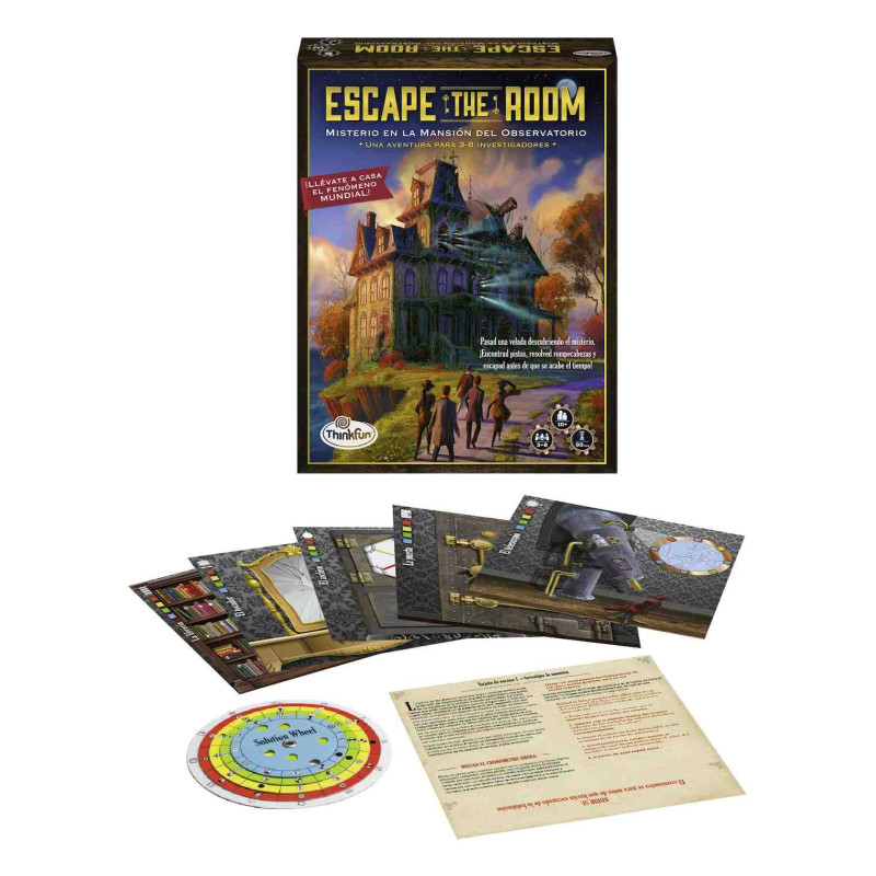 ESCAPE THE ROOM:MISTERIO EN LA MANSION Escape The Room   Thinkfun