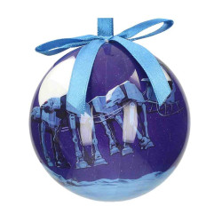 TRINEU AT-AT BOLA NAVIDAD(Azul)STAR WARS