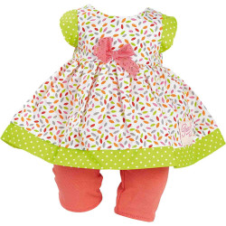 MATHILDA 36cm.VESTIDO MULTICOLOR Petit Colin