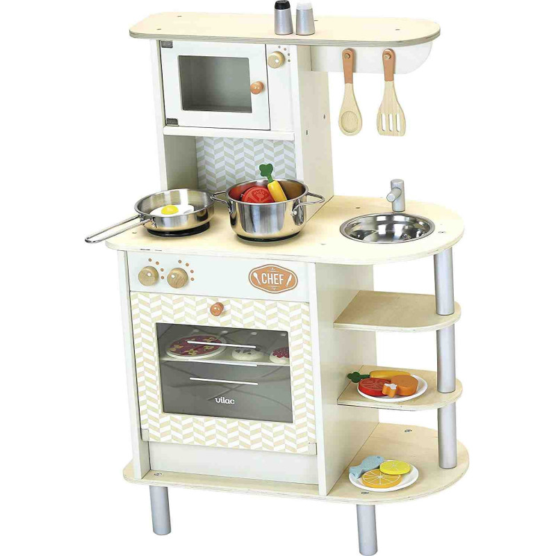 CUINA FUSTA  CHEF AMB ACCESORIS Vilac(55x80x30 cm)