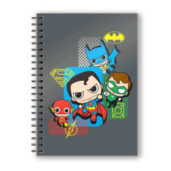 LIBRETA ESPIRAL JUSTICE LEAGUE