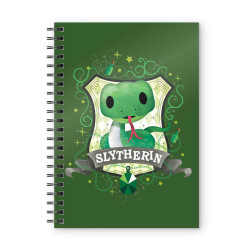 LIBRETA ESPIRAL SLYTHERIN(Harry Potter)