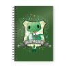 LIBRETA ESPIRAL SLYTHERIN(Harry Potter)