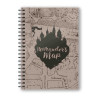 LIBRETA ESPIRAL MARAUDER'S MAP(Harry Potter)