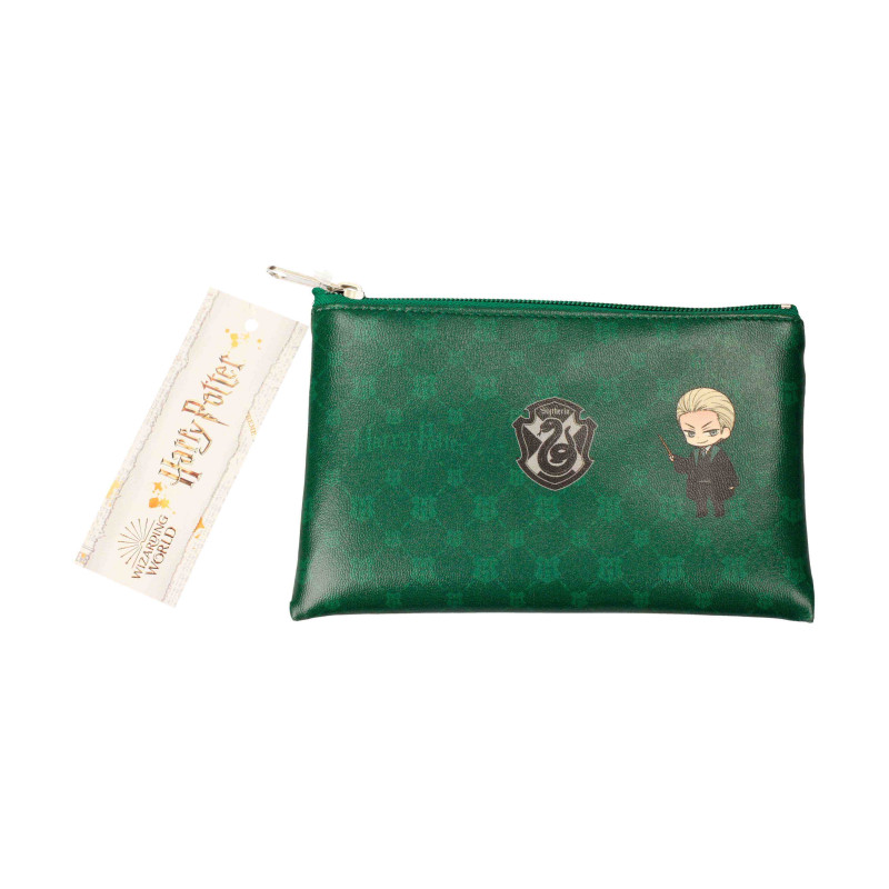 ESTUCHE RECTANGULAR SLYTHERIN(Harry Potter)