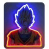 GOKU MURAL NEON 30cm.(Dragon Ball z)