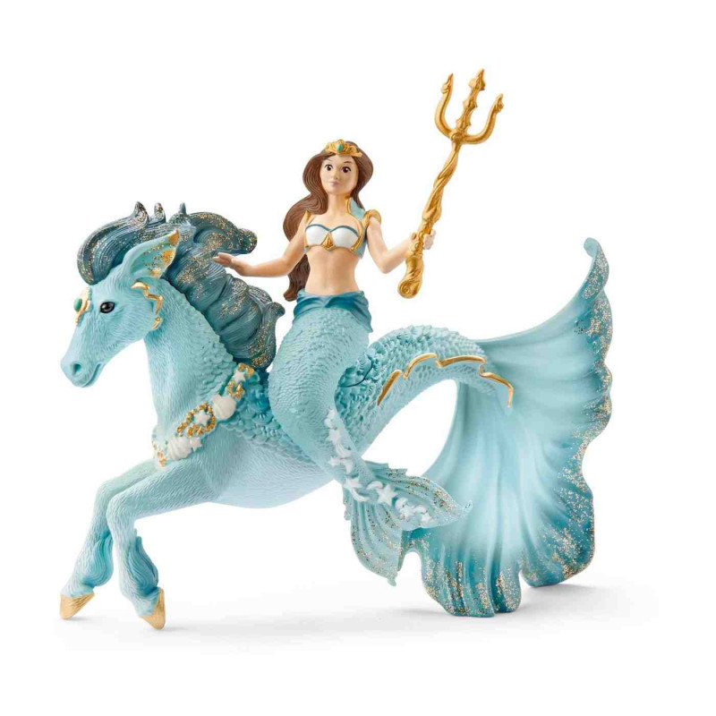 SIRENA EYELA AMB CAVALL DE MAR  BAYALA Schleich