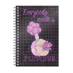 PLUMBUS RICK Y MORTY LIBRETA ESPIRAL