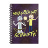 SCHWIFTY RICK Y MORTY LIBRETA ESPIRAL