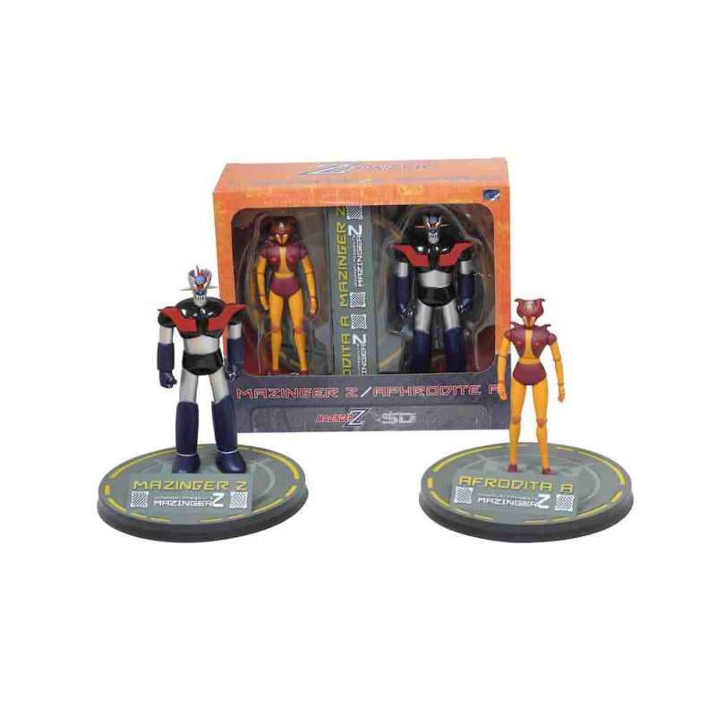 MAZINGER Z I AFRODITA  SET DE 2 FIGURES DE 18cm.