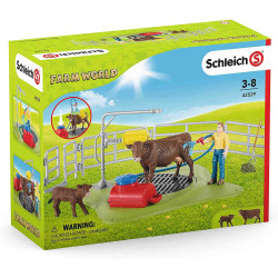 ESTACIO DE NETEJA DE VACAS(Granja)  Schleich