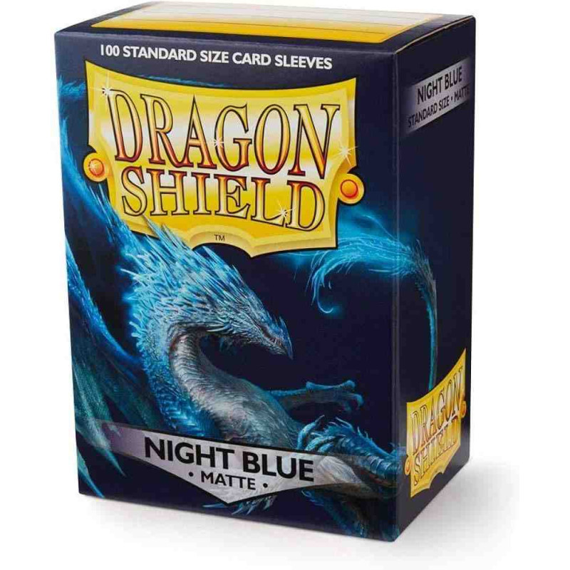 NIGHT BLUE MATTE(100)DRAGON SHIELD