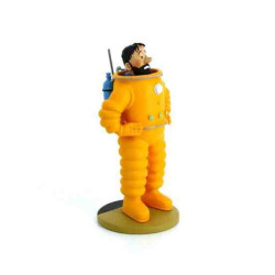 CAPITAN HADDOCK LUNA RESINA 12 cm. Tintin