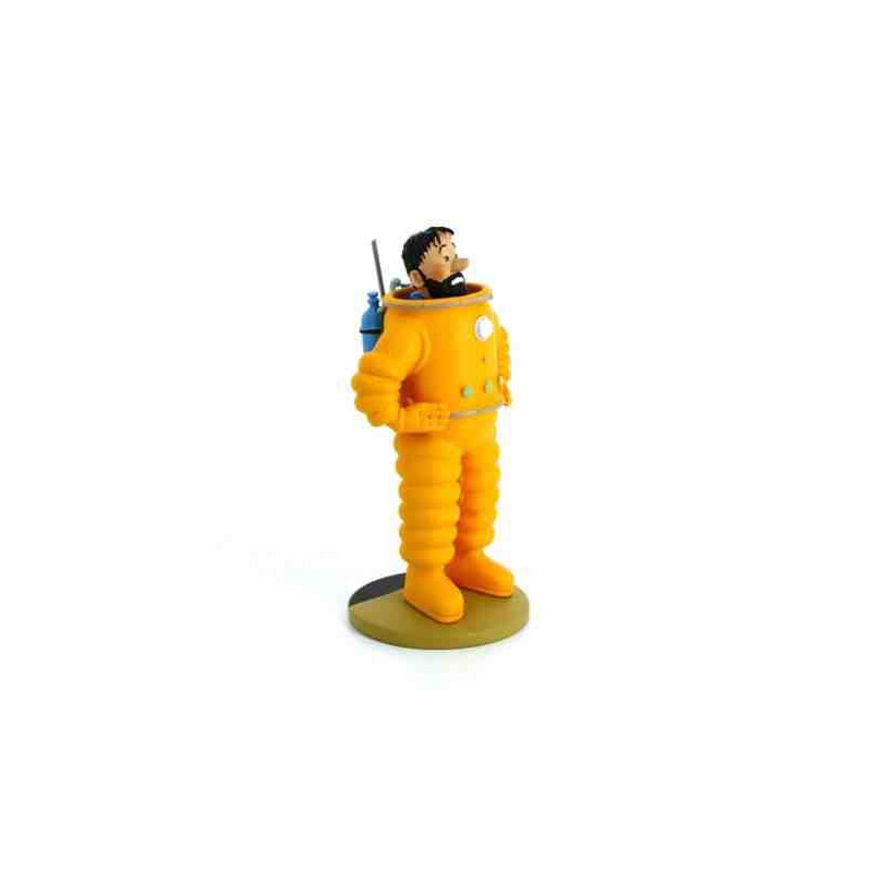 CAPITAN HADDOCK LUNA RESINA 12 cm. Tintin