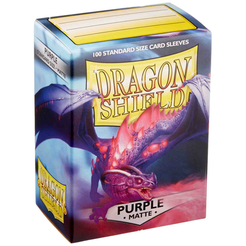 PURPLE MATTE(100)DRAGON SHIELD