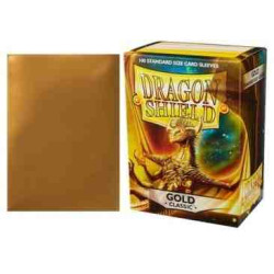 GOLD MATTE(100)DRAGON SHIELD