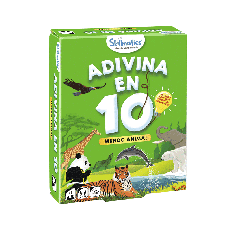 MUNDO ANIMAL  !ADIVINA EN 10¡ Skillmatics