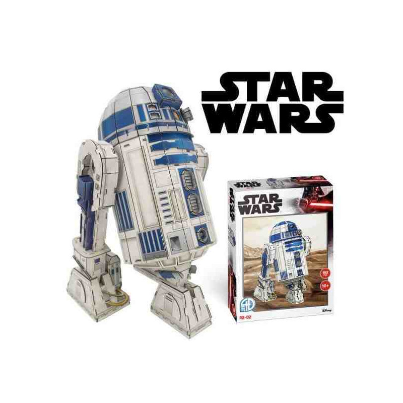 R2-D2 STAR WARS (Puzzle 3D)