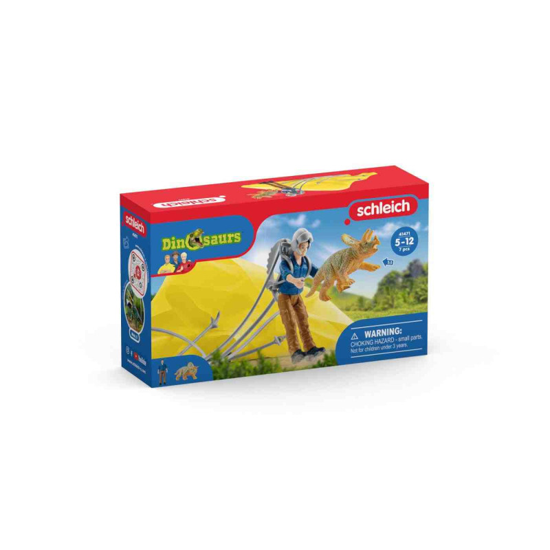 RESCAT AMB PARACAIGUDES DE DINOS  Schleich Dinosaure